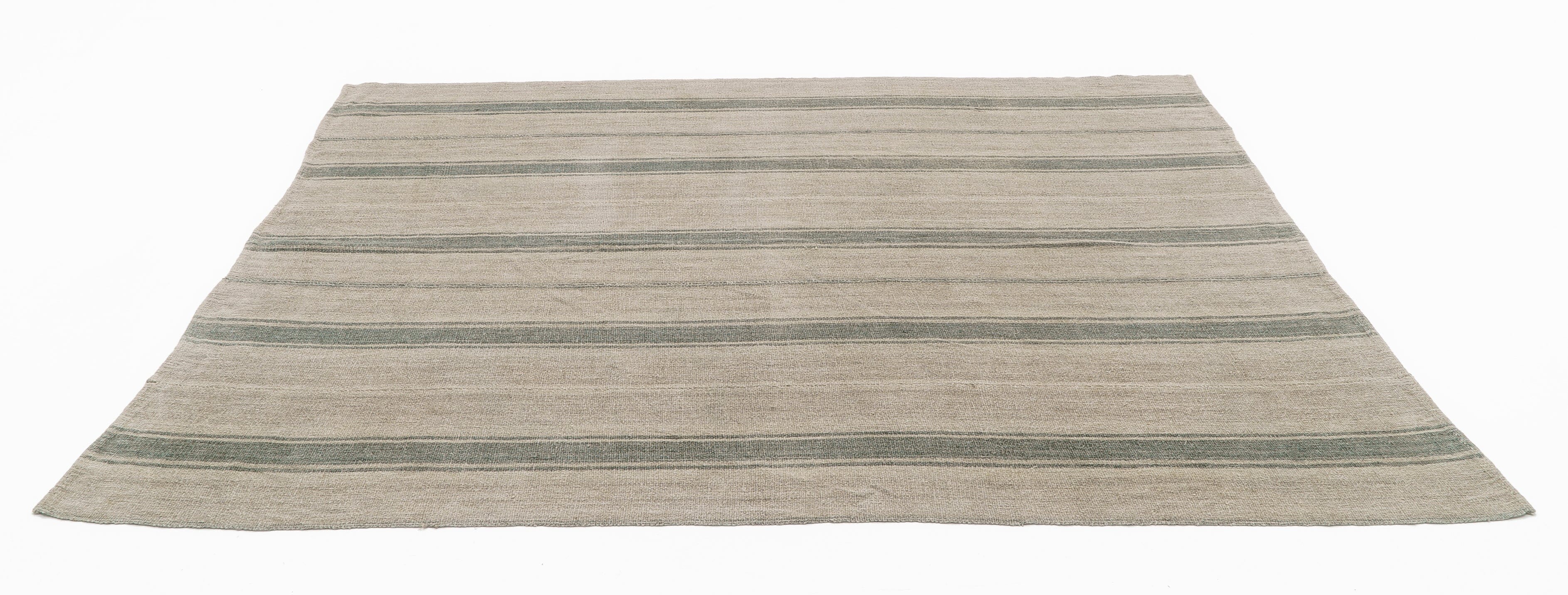 Vintage Pure Hemp Rug - Tokat Province Vintage Rug Rob's Special Collection