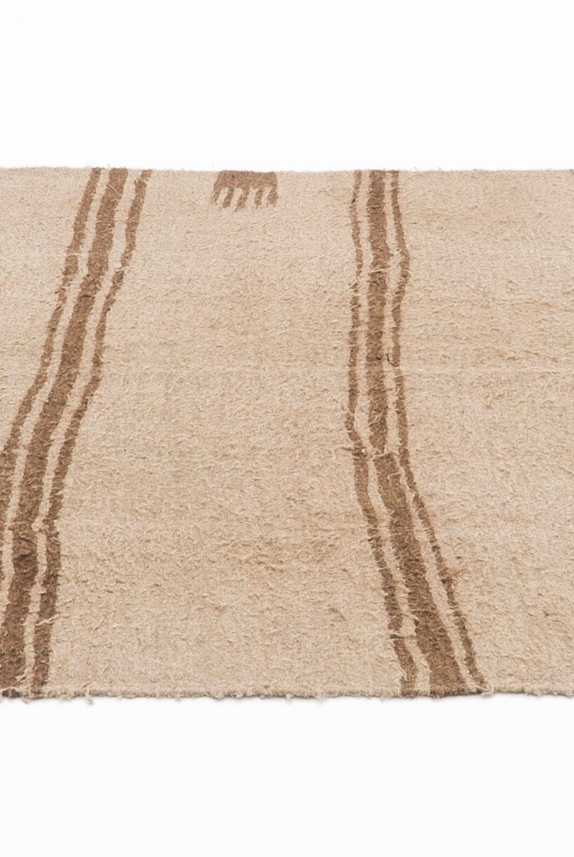 Vintage Rustic 100% Pure Hemp Rug - Aegean Region Vintage Rug Rob's Special Collection