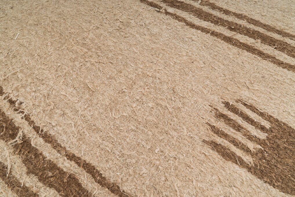 Vintage Rustic 100% Pure Hemp Rug - Aegean Region Vintage Rug Rob's Special Collection