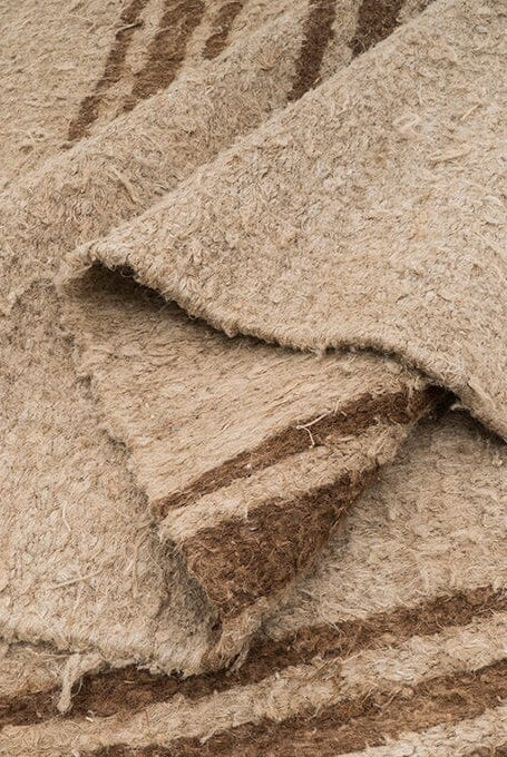 Vintage Rustic 100% Pure Hemp Rug - Aegean Region Vintage Rug Rob's Special Collection