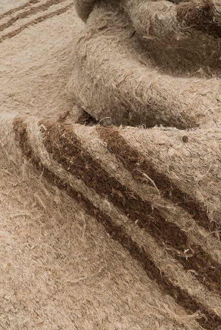 Vintage Rustic 100% Pure Hemp Rug - Aegean Region Vintage Rug Rob's Special Collection