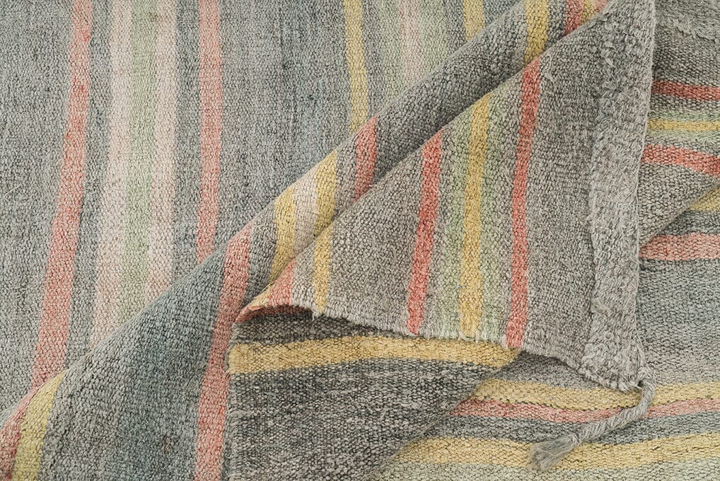 Vintage Pure Hemp Rug - Aegean Region Anatolia Vintage Rug Rob's Special Collection