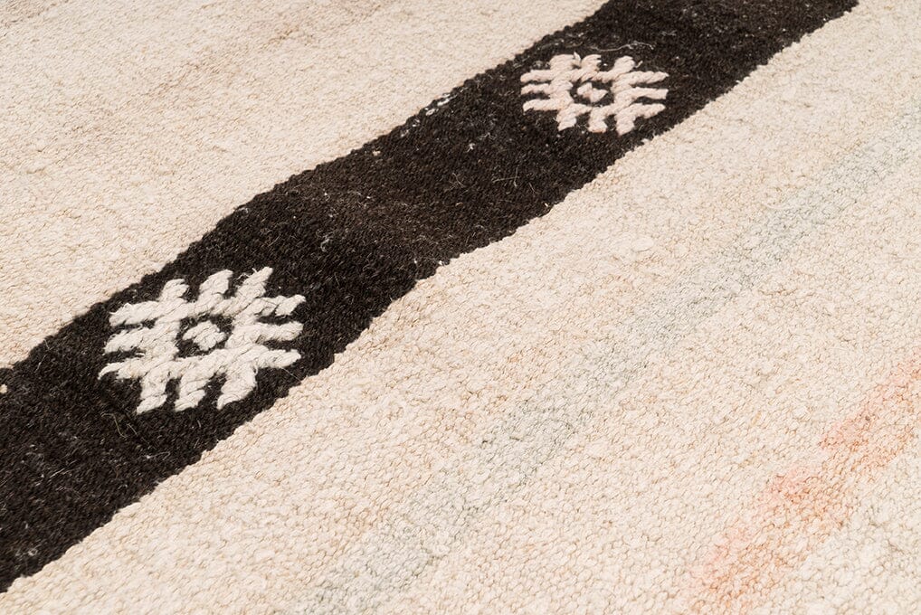 Traditional Vintage Hemp Rug - Inland Black Sea Region Vintage Rug Rob's Special Collection 