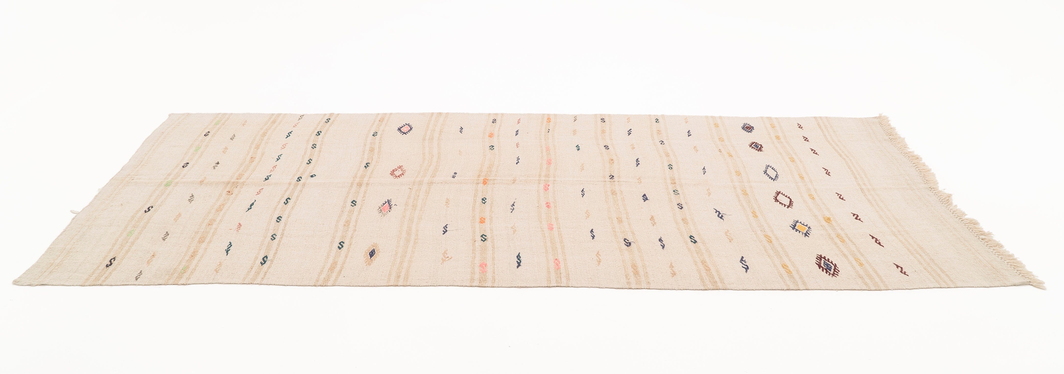 Traditional Vintage Pure Hemp Rug Vintage Rug Rob's Special Collection 