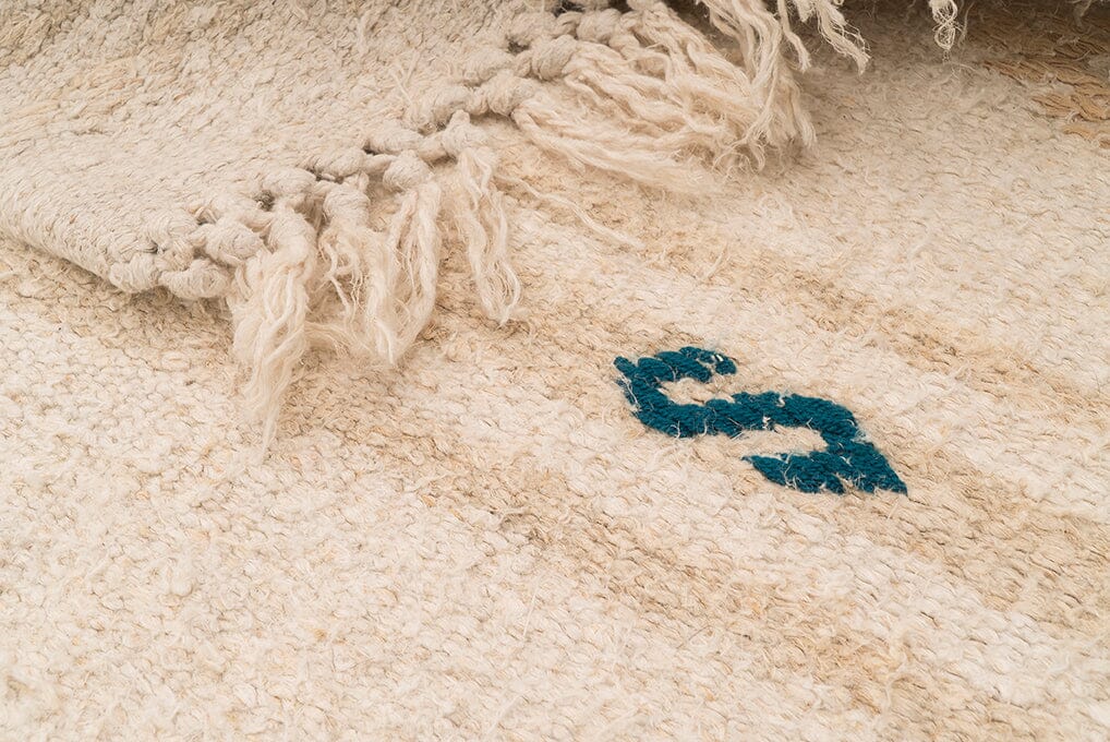 Traditional Vintage Pure Hemp Rug Vintage Rug Rob's Special Collection 