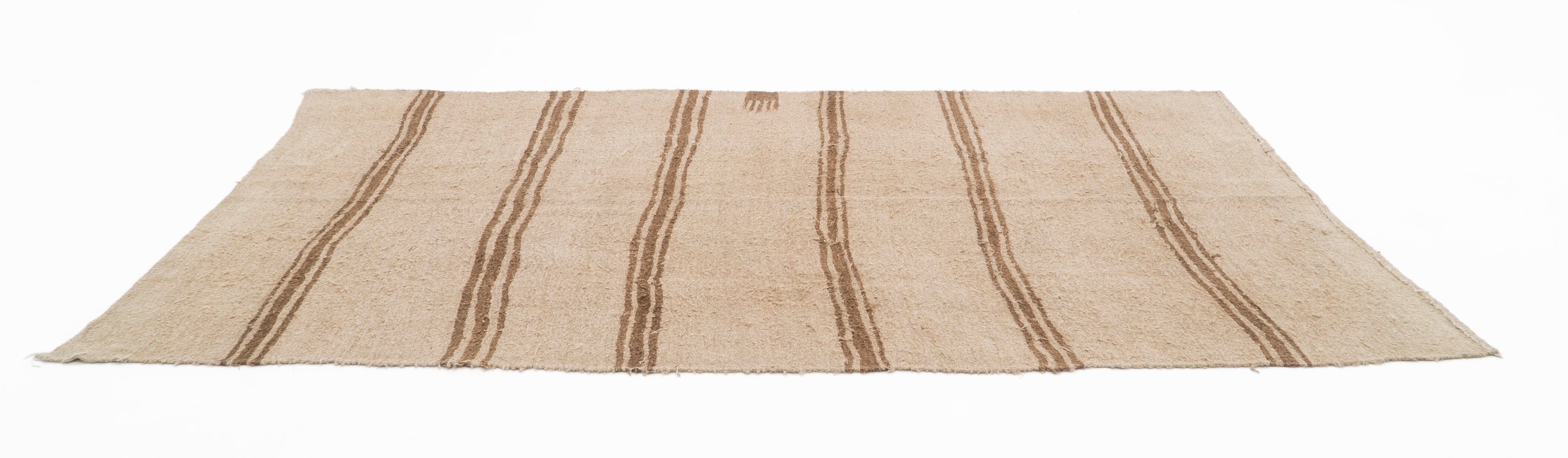 Vintage Rustic 100% Pure Hemp Rug - Aegean Region Vintage Rug Rob's Special Collection 