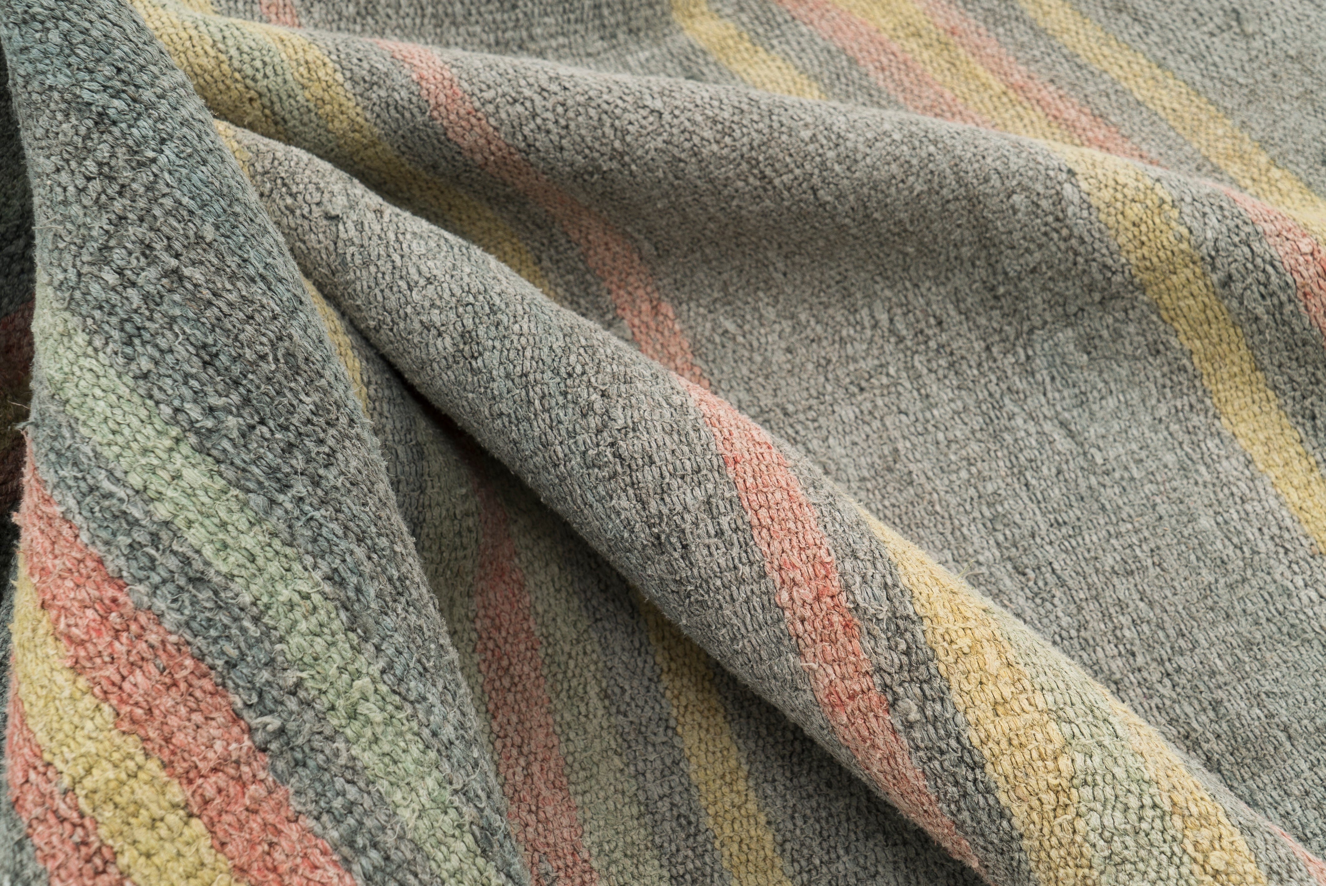 Vintage Pure Hemp Rug - Aegean Region Anatolia Vintage Rug Rob's Special Collection 