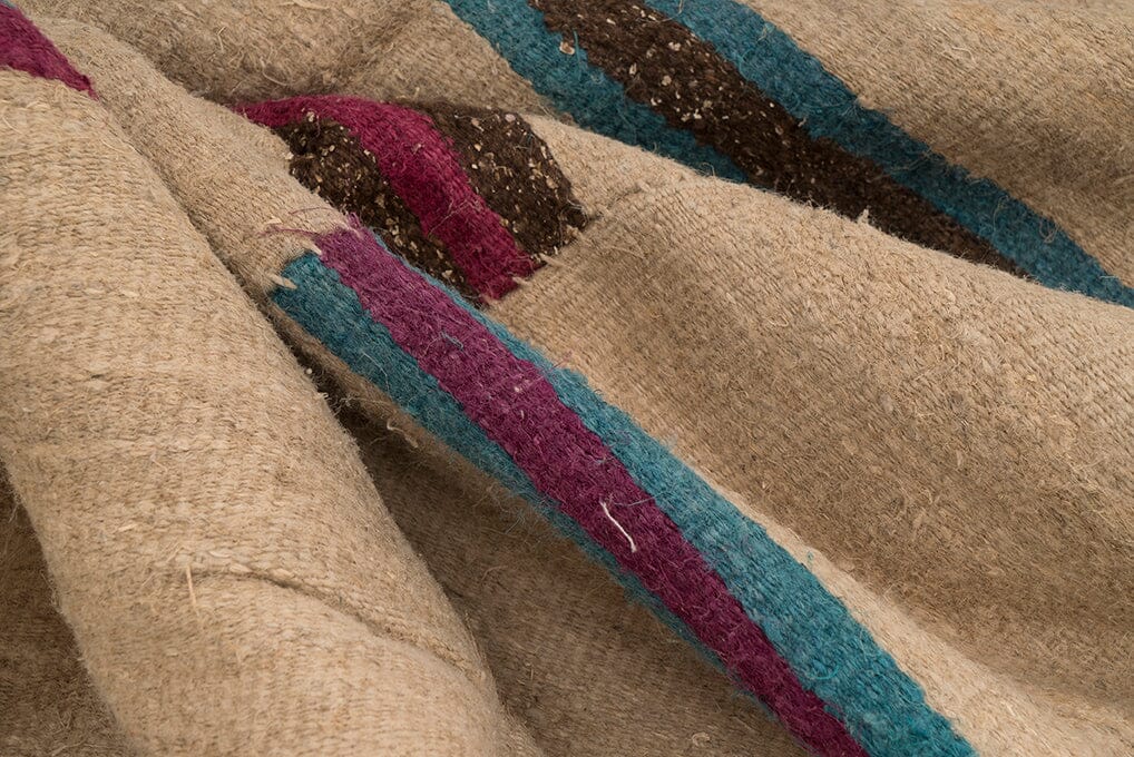 Vintage Unused Hemp Rug - Inland Aegean Region Vintage Rug Rob's Special Collection 