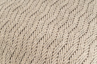 Eco-conscious hemp pillowcase, handcrafted, beige, rustic texture, supports local artisans.
