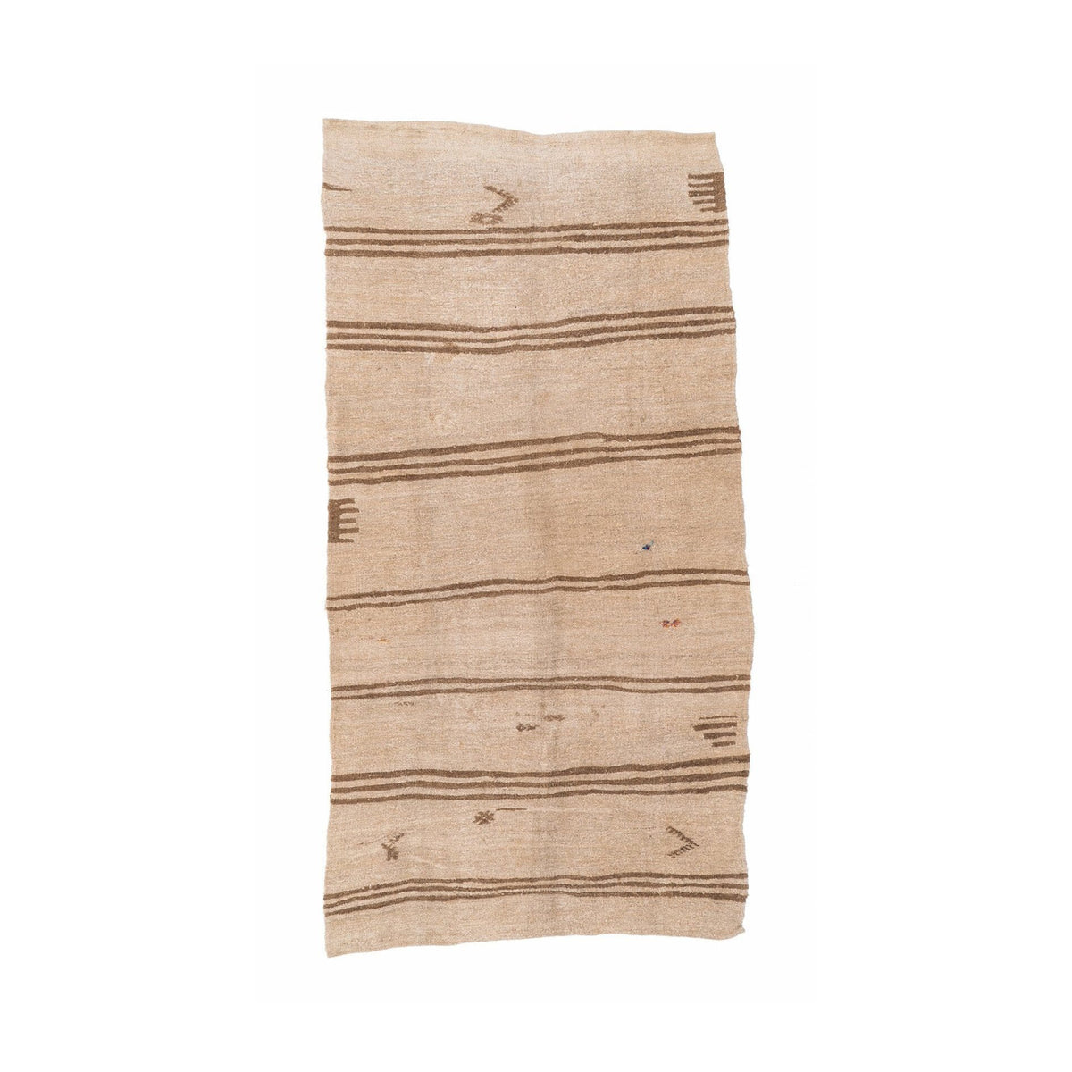 Vintage Rustic Pure Hemp Rug - Inland Aegean Region – HempRug