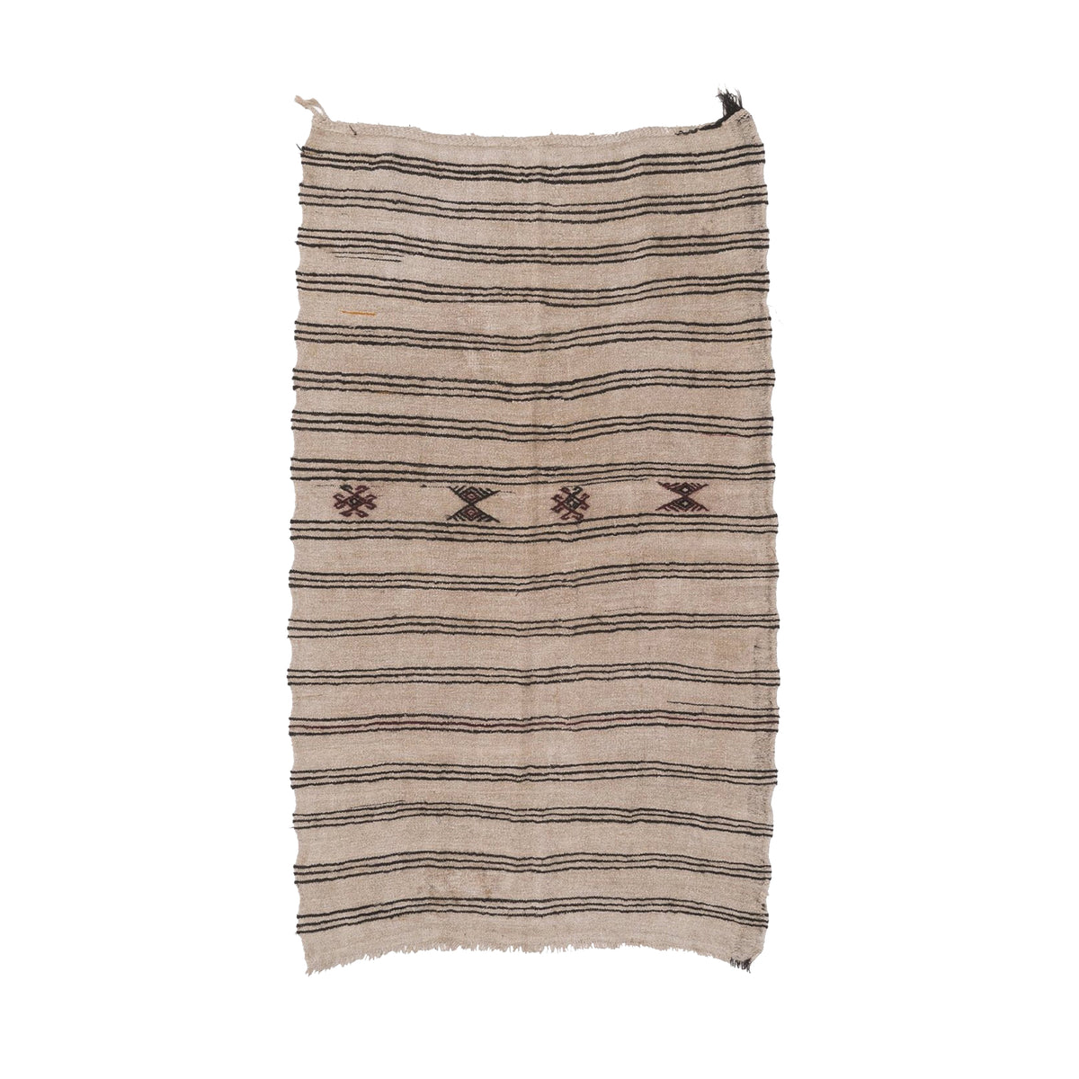 Rustic Vintage Hemp Rug - Black Sea Region Heritage | HempRug