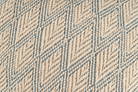 Artisan-crafted hemp pillow cover, rustic diamond pattern, sustainable Romanian hemp.