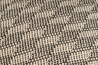 Handcrafted hemp pillow cover, featuring chevron and zigzag design, sustainable materials.