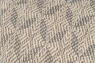 Eco-conscious hemp pillow case, handwoven, rustic beige, Romanian yarn.