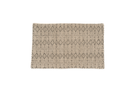 Handwoven hemp pillow case with bohemian diamond pattern, eco-friendly Romanian yarn.