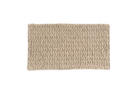 
Handwoven hemp pillow case with rustic chevron pattern, eco-friendly Romanian yarn.