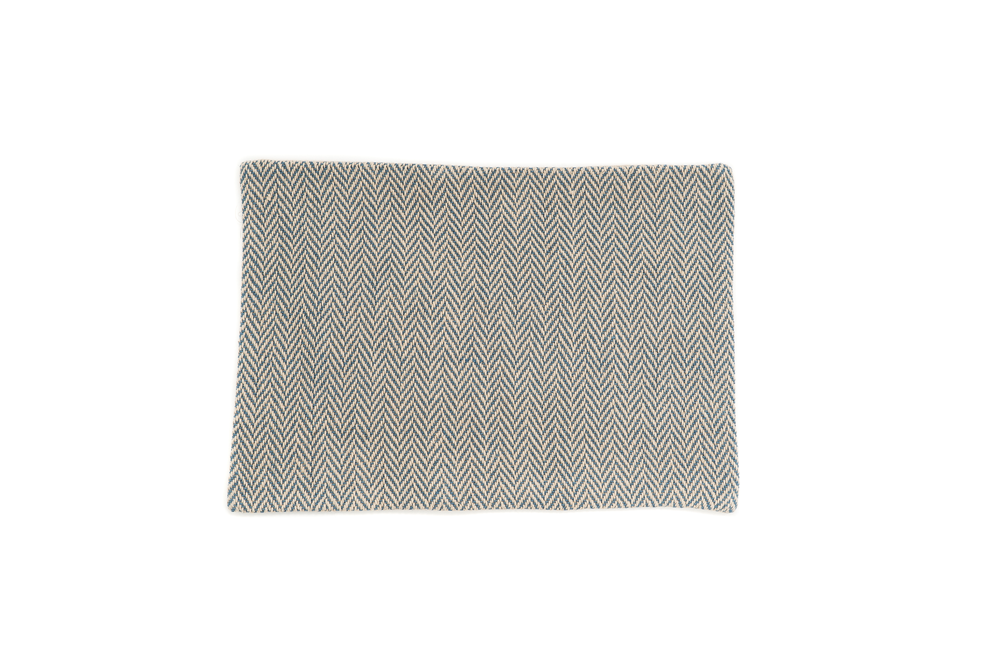 
Handwoven hemp pillow case, beige, eco-friendly, artisan-crafted with geometric chevron pattern.