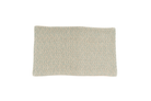 Hades handwoven hemp pillow case, eco-friendly, artisan-crafted, beige or light-blue.