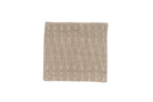 
Handwoven hemp pillow case with beige chevron pattern, eco-friendly Romanian yarn.