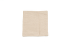 Artisan hemp cushion case, featuring rustic chevron pattern, eco-friendly, beige and black.